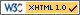 Валиден XHTML 1.0!
